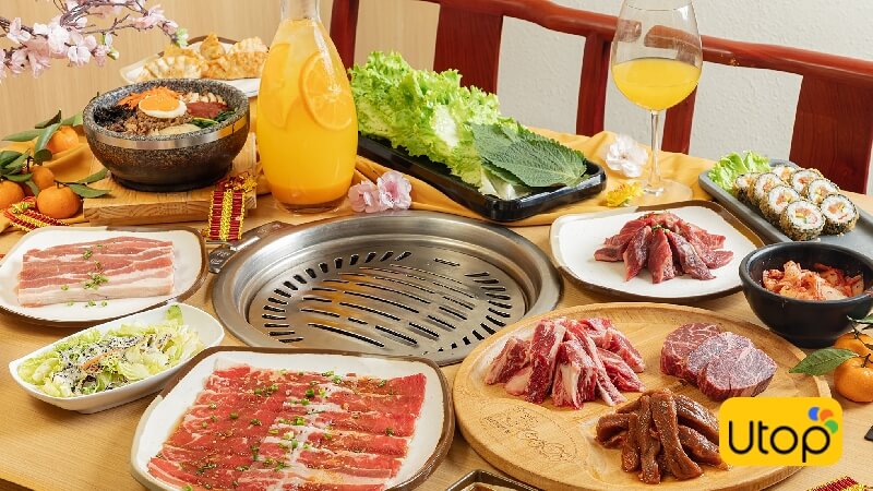 Gogi - Buffet lẩu nướng quận 1 chuẩn vị Hàn Quốc